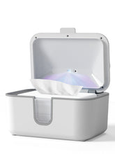 Load image into Gallery viewer, MOMYEASY Baby Wipe Warmer, Surround Even Heating Baby Wet Wipes Dispenser, Diaper Wipe Warmer with Temperature Display and Night Light