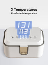 Load image into Gallery viewer, MOMYEASY Baby Wipe Warmer, Surround Even Heating Baby Wet Wipes Dispenser, Diaper Wipe Warmer with Temperature Display and Night Light