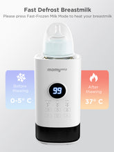 Load image into Gallery viewer, MOMYEASY Bottle Warmer, Fast Baby Bottle Warmer for Breastmilk & Formula, Milk Warmer with Accurate Display Timer, Thaw, Temperature Control 24H Keep Warm and Auto Shutoff