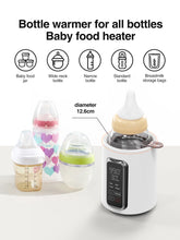 Load image into Gallery viewer, MOMYEASY Bottle Warmer, 2 Min Fast Baby Bottle Warmer for Breastmilk Formula and Baby Food, Steam Heating Bottle Warmer for All Bottles, Accurate Temperature Control with Timer, Auto Shut-Off