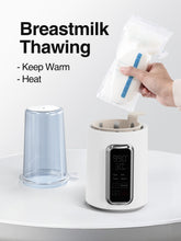 Load image into Gallery viewer, MOMYEASY Bottle Warmer, 2 Min Fast Baby Bottle Warmer for Breastmilk Formula and Baby Food, Steam Heating Bottle Warmer for All Bottles, Accurate Temperature Control with Timer, Auto Shut-Off