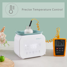 Load image into Gallery viewer, MOMYEASE Baby Bottle Warmer, Fast Bottle Warmer 7-in-1 Food Heater&Defrost with LCD Display, Baby Breast Milk Formula Warmer with 24H Temperature Control