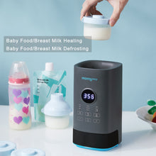 Load image into Gallery viewer, Baby Bottle Warmer, Fast Bottle Warmer and Food Heater with Accurate Temperature Control and Timer, Baby Breastmilk Formula Warmer with 48H Temperature Control and Auto Shutoff
